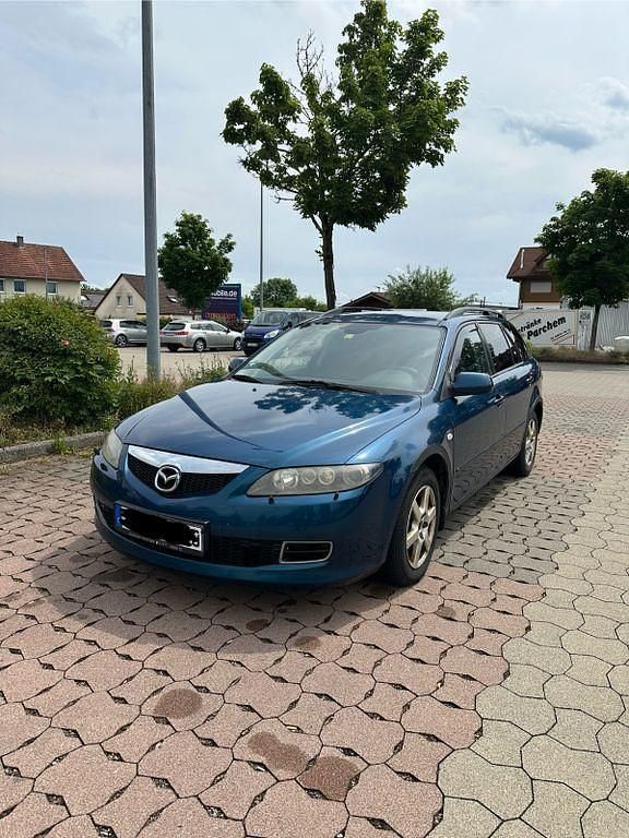 Blau Gebraucht 2008 Mazda 6 Comfort Kombi | 700 € (Superpreis) - Bild 1/4