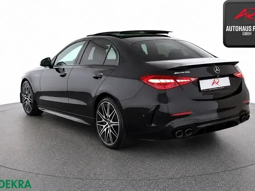 Gebraucht Mercedes C43 AMG AMG 422 PS (310 kW) 2024 Obsidianschwarz Limousine