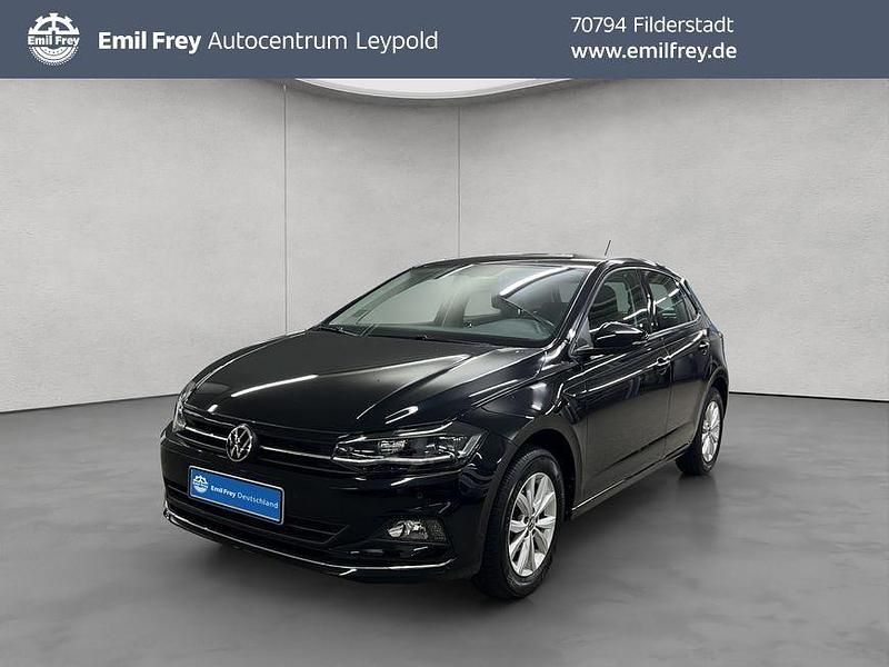 Schwarz Gebraucht 2021 VW Polo Highline Limousine | 15.890 € (Guter Preis) - Bild 1/4