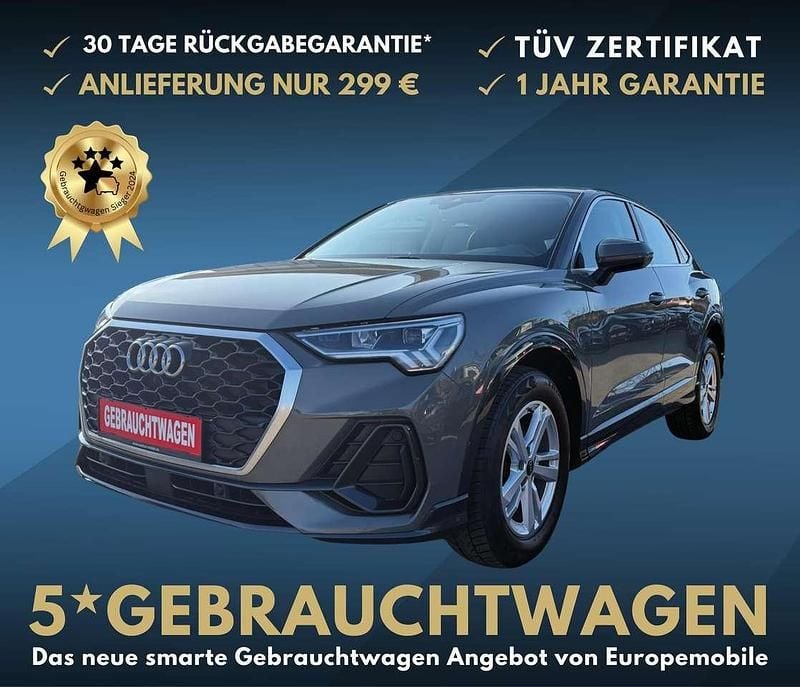 Gebraucht Audi Q3 Sportback Basis 150 PS (110 kW) 2022 Chronosgrau metallic/grau SUV