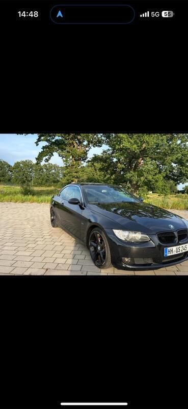 Schwarz Gebraucht 2007 BMW 325 Cabriolet Cabrio | 10.500 € (Fairer Preis) - Bild 1/4