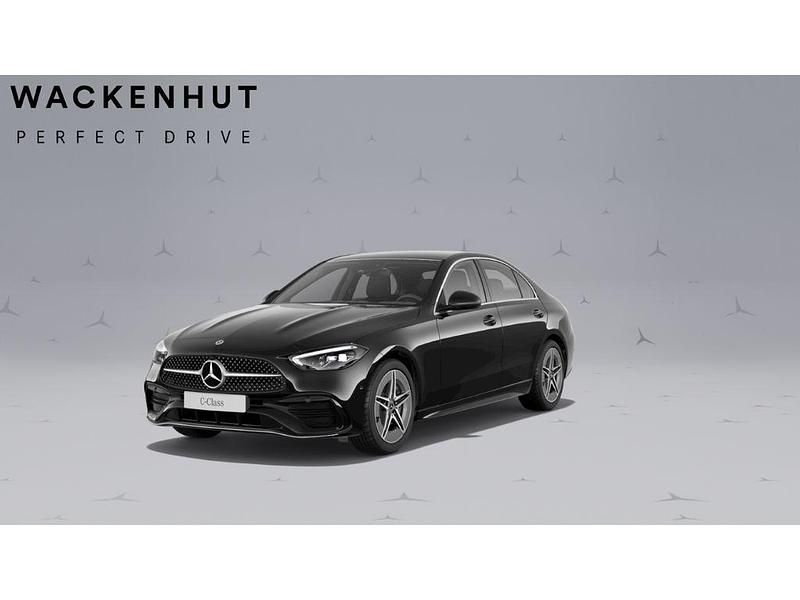 Gebraucht Mercedes C220 AMG line 200 PS (147 kW) 2025 Schwarz Limousine