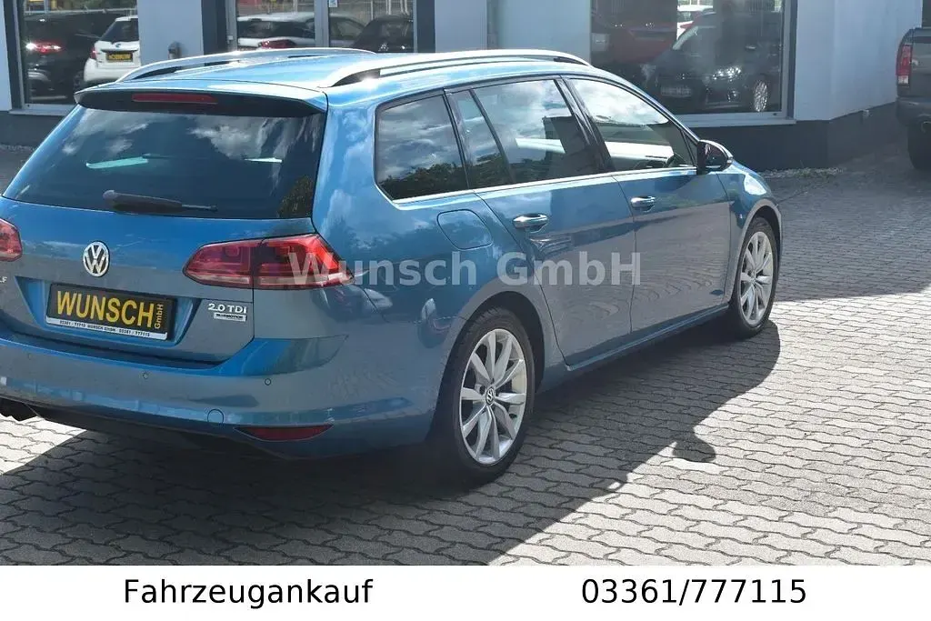 Gebraucht VW Golf VII Highline 150 PS (110 kW) 2015 Blau Kombi