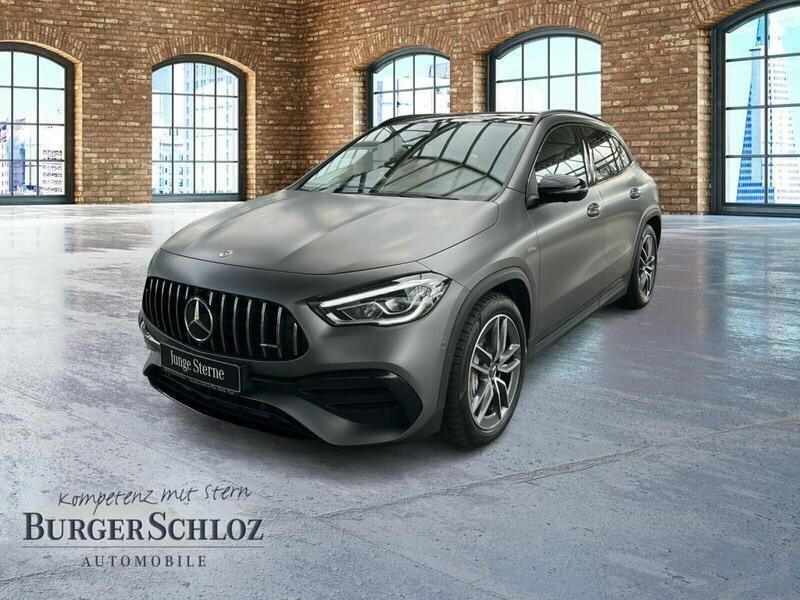 Grau manufaktur magnolack manufaktur mountai Gebraucht 2021 Mercedes GLA35 AMG AMG SUV | 42.800 € (Fairer Preis) - Bild 1/4