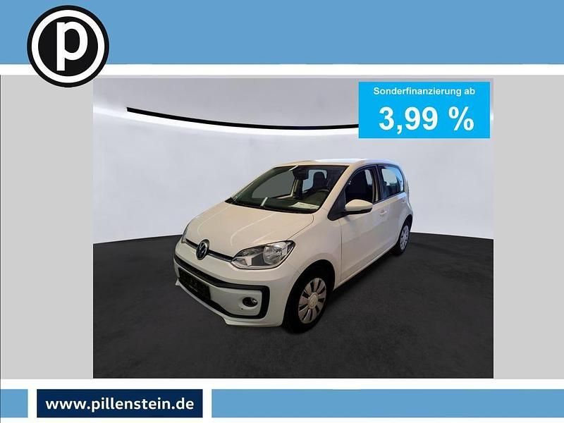 Weiß Gebraucht 2021 VW up! move up! Kleinwagen | 11.907 € (Fairer Preis) - Bild 1/4