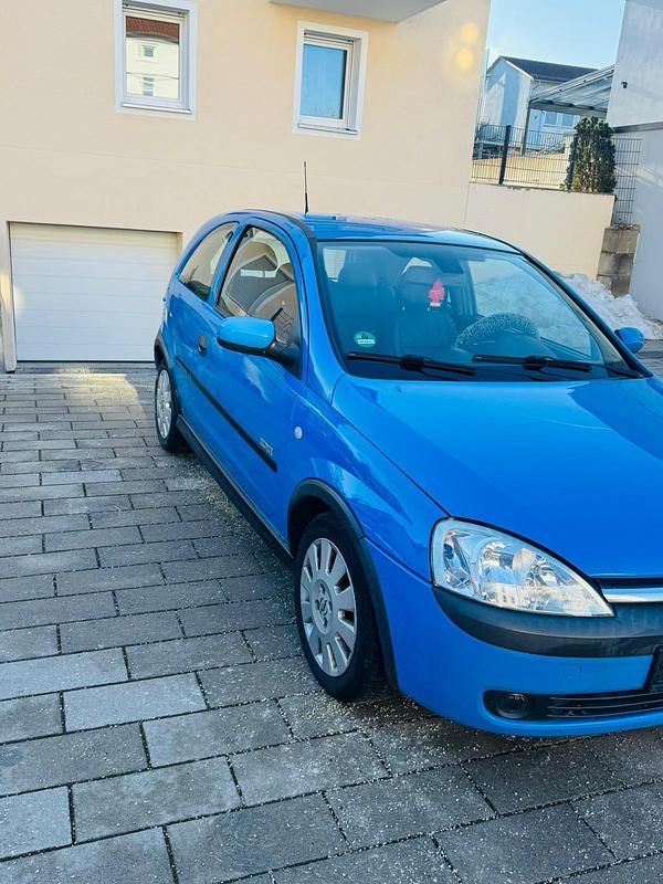 Gebraucht Opel Corsa Elegance 77 PS (56 kW) 2003 Blau Kleinwagen