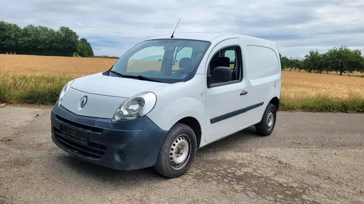 Gebraucht Renault Kangoo 90 PS (66 kW) 2008 Weiß Van / Kleinbus