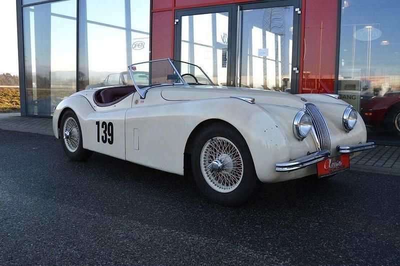 Gebraucht Jaguar XK 179 PS (131 kW) 1952 Beige Cabrio