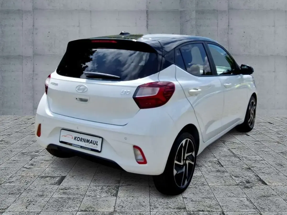 Gebraucht Hyundai i10 Prime 79 PS (58 kW) 2026 Atlas white/ phantom black Kleinwagen