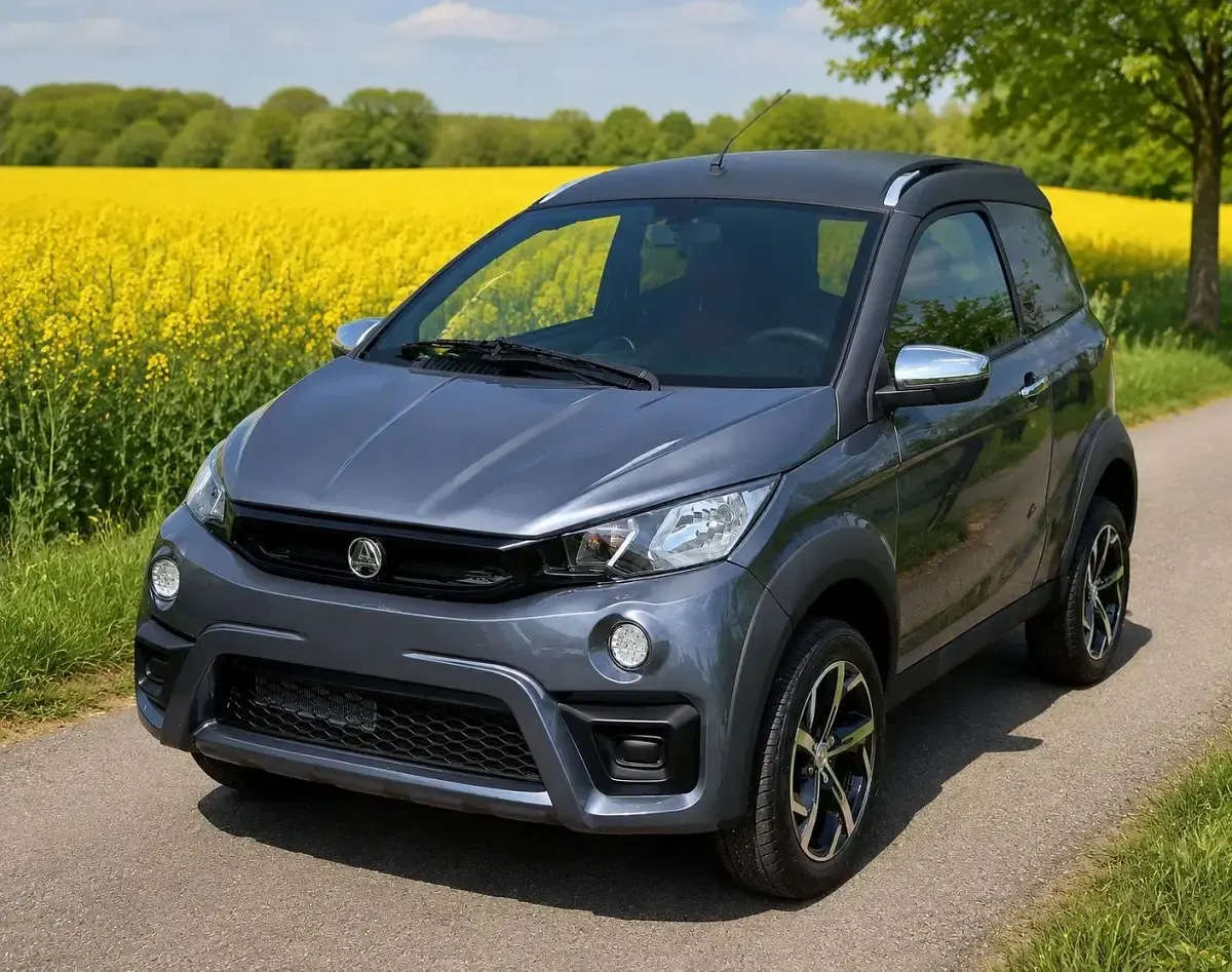 Usata Aixam Crossover Premium Premium 2021 Grigio Utilitaria