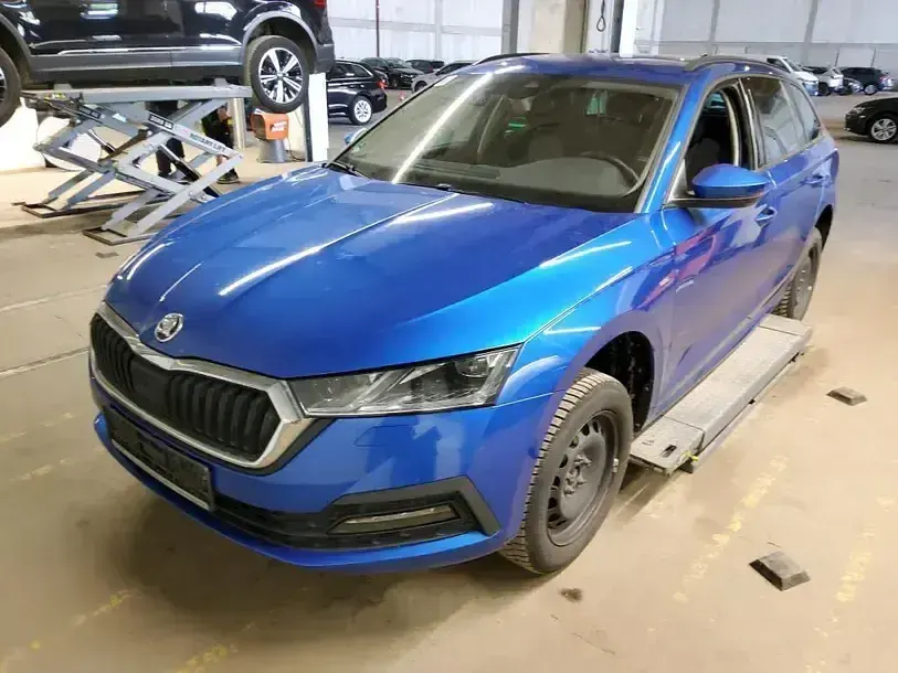 Gebraucht Skoda Octavia 150 PS (110 kW) 2022 Blau Kombi