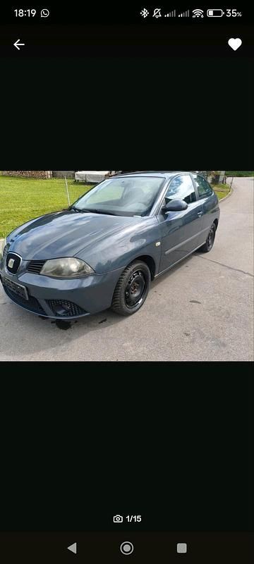 Grau Gebraucht 2007 Seat Ibiza Kleinwagen | 1.399 € (Guter Preis) - Bild 1/4