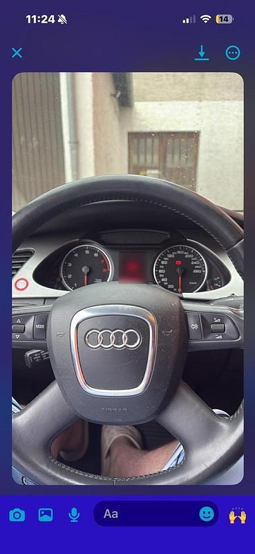 Gebraucht Audi A4 170 PS (125 kW) 2008 Schwarz Limousine