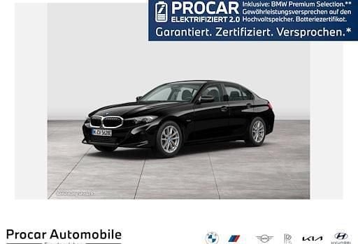 Gebraucht BMW 320e Shadowline 204 PS (150 kW) 2022 Schwarz Limousine