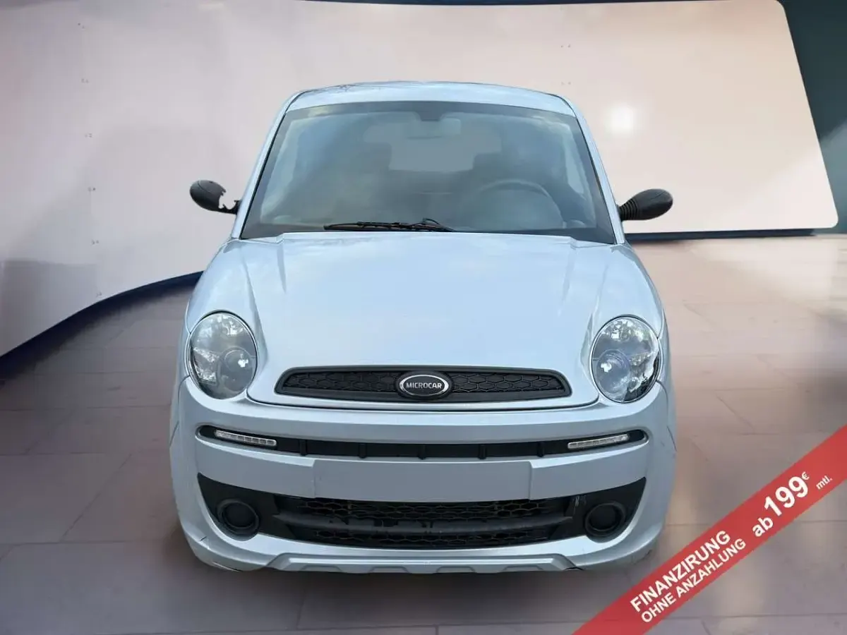 Gebraucht Microcar Dué 2017 Silber Kleinwagen