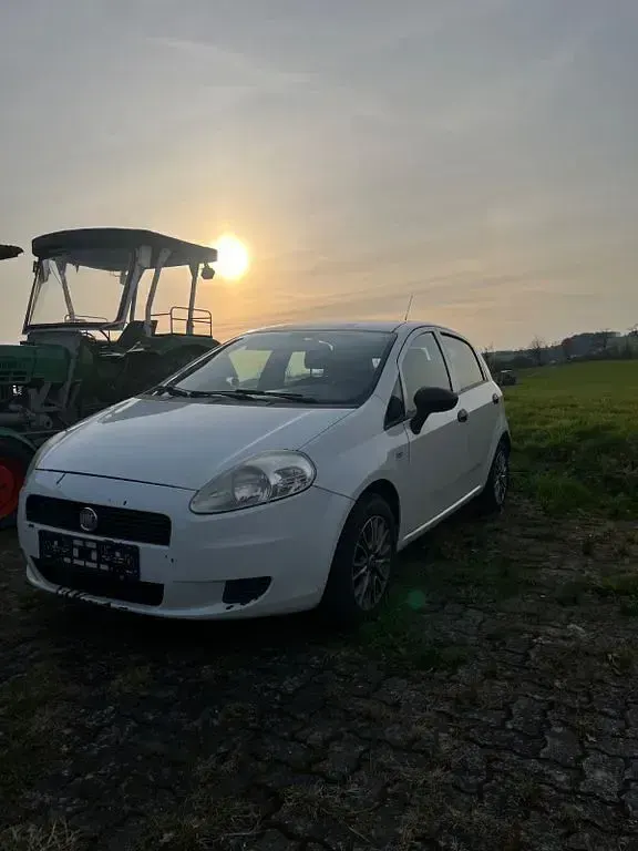 Gebraucht Fiat Punto Evo 69 PS (50 kW) 2012 Weiß Kleinwagen