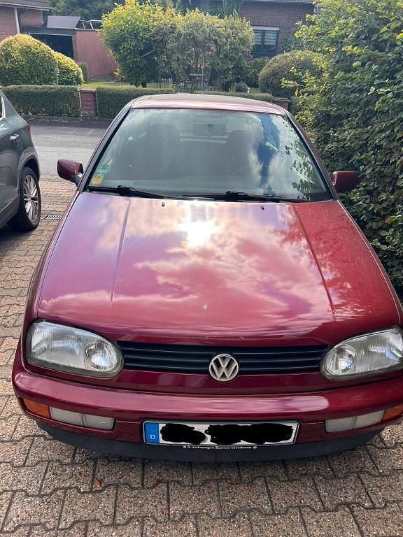 Rot Gebraucht 1996 VW Golf III Limousine | 1.900 € (Fairer Preis) - Bild 1/4