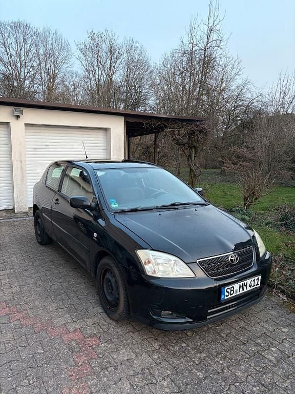 Gebraucht Toyota Corolla 110 PS (80 kW) 2003 Schwarz Kleinwagen