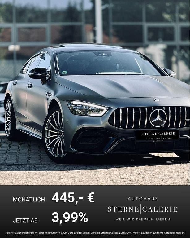Schwarz Gebraucht 2020 Mercedes AMG GT 43 AMG Coupé | 64.900 € (Guter Preis) - Bild 1/4