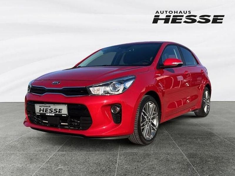 Gebraucht Kia Rio Platinum Edition 120 PS (88 kW) 2021 Rot Limousine