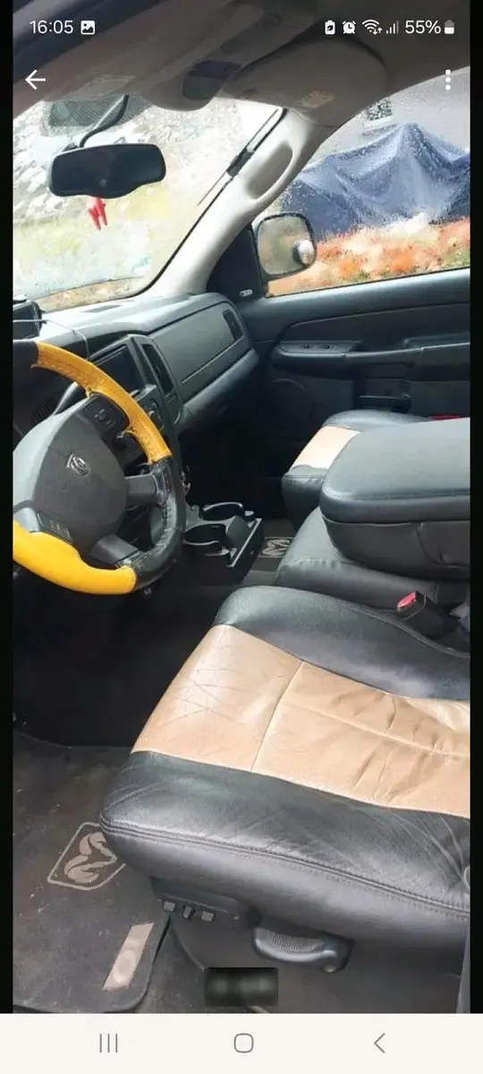 Occasion Dodge Ram 345 ch (253 kW) 2004 Noir Pick-up