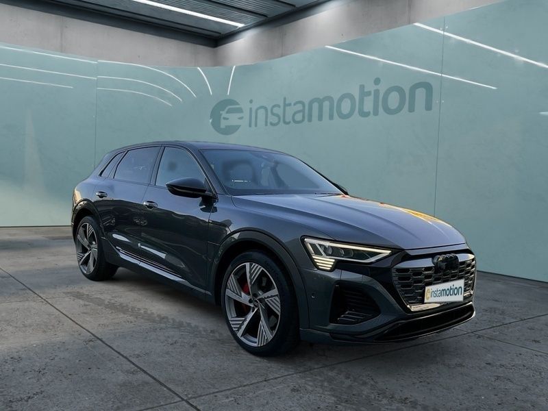 Gebraucht Audi Q8 e-tron S-Line 300 kW (408 PS) 2024 Grau SUV
