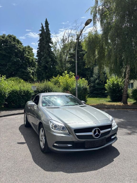 Silber Gebraucht 2012 Mercedes SLK200 Cabrio | 17.000 € (Superpreis) - Bild 1/4