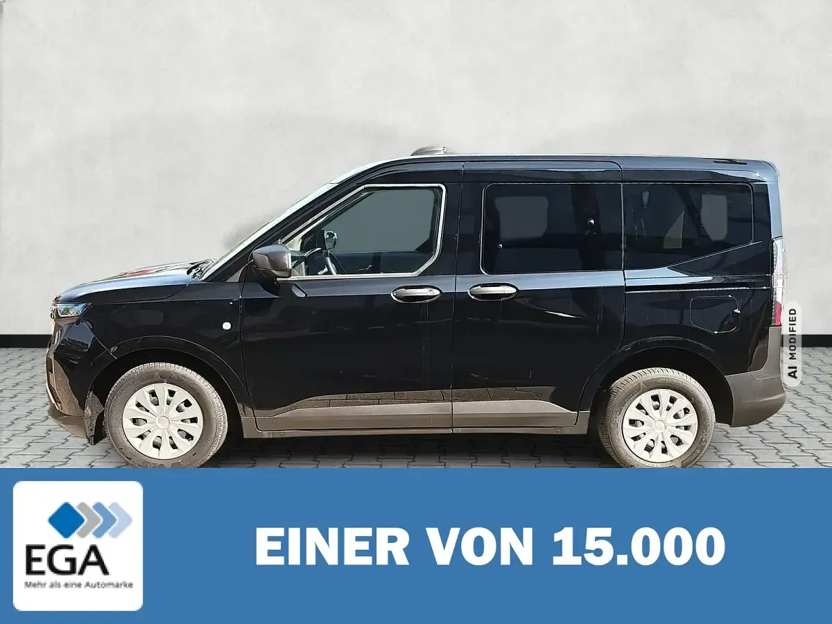 Neu Ford Tourneo Courier Trend 125 PS (91 kW) 2026 Schwarz metallic Van / Kleinbus