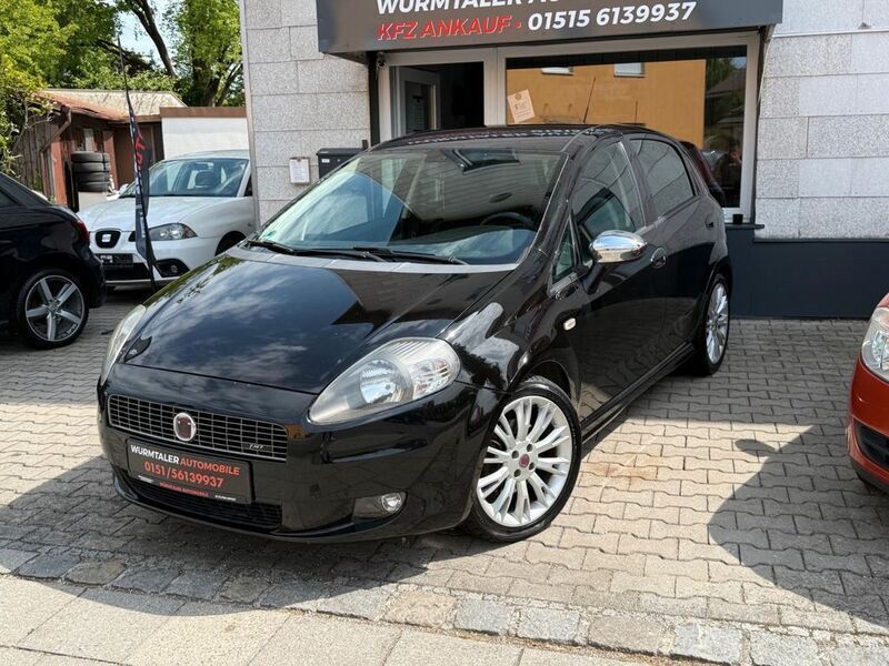 Schwarz Gebraucht 2008 Fiat Grande Punto Sport Kleinwagen | 3.390 € (Teuer) - Bild 1/4