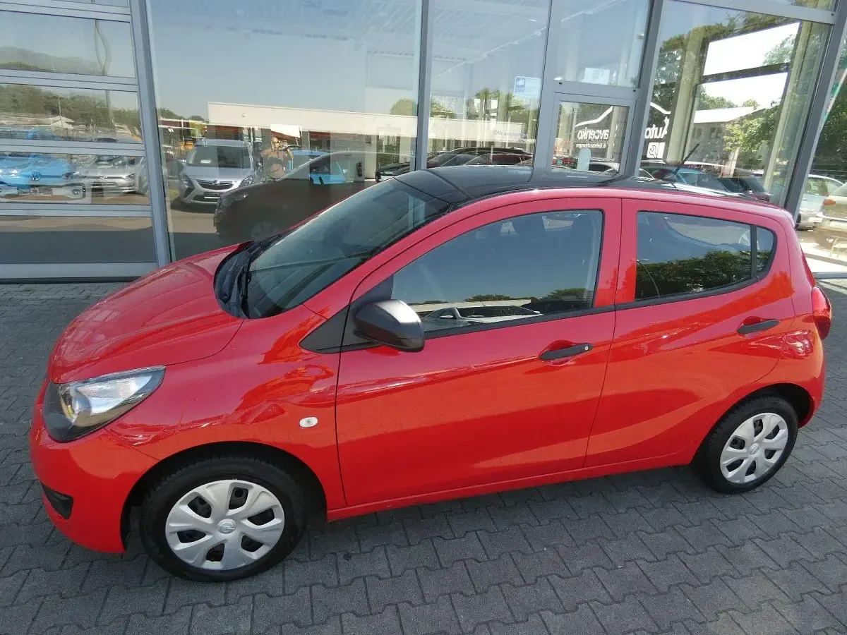 Gebraucht Opel Karl Selection 75 PS (55 kW) 2017 Rot Kleinwagen