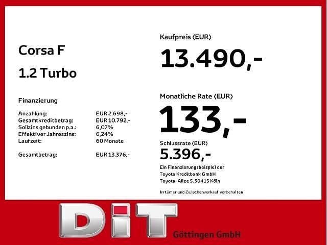 Gebraucht 2024 Opel Corsa Kleinwagen | 13.490 € (Superpreis) - Bild 1/1