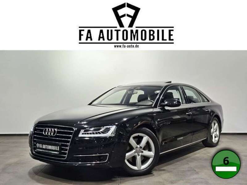 Mythosschwarz metall Gebraucht 2017 Audi A8 Design Limousine | 36.490 € (Fairer Preis) - Bild 1/4