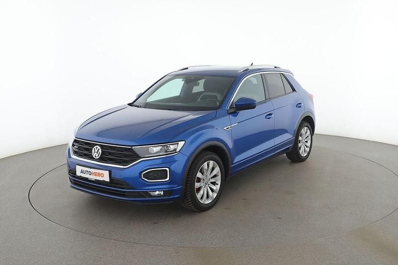 Blau Gebraucht 2019 VW T-Roc Sportline SUV | 21.770 € (Fairer Preis) - Bild 1/3