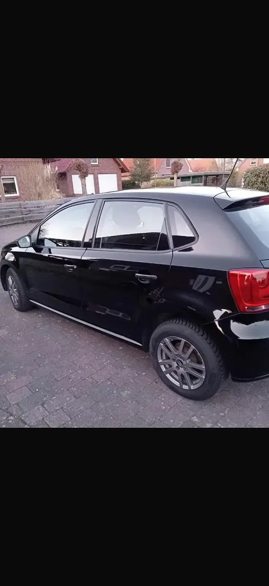 Gebraucht VW Polo 2010 Schwarz Kleinwagen