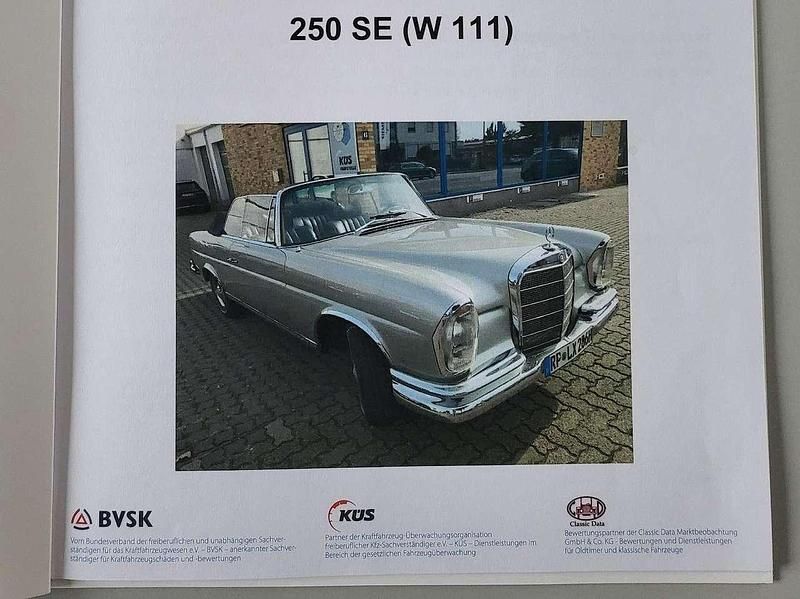 Gebraucht Mercedes W111 SE 150 PS (110 kW) 1966 Astralsilber Cabrio