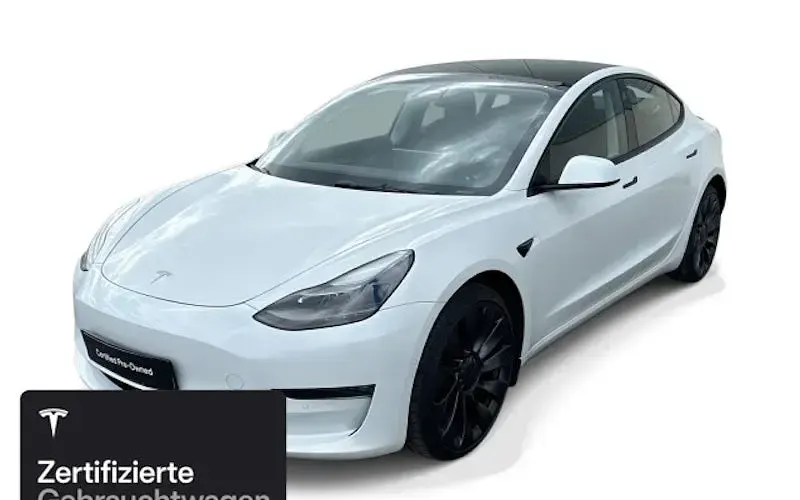 Usado Tesla Model 3 Performance 377 kW (513 CV) 2022 Blanco Berlina