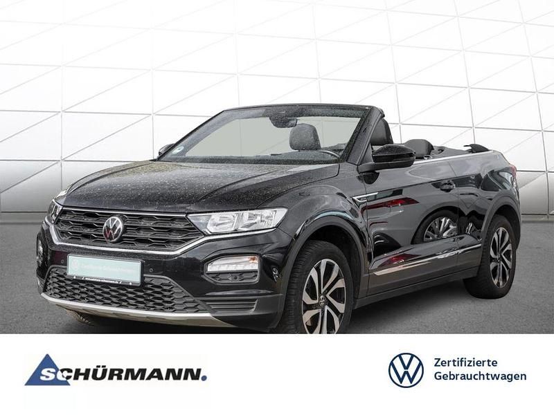 Gebraucht VW T-Roc Cabriolet Active 110 PS (80 kW) 2021 Deep black perleffekt Cabrio