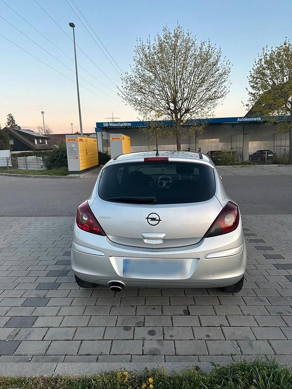 Gebraucht Opel Corsa 2008 Silber Kleinwagen