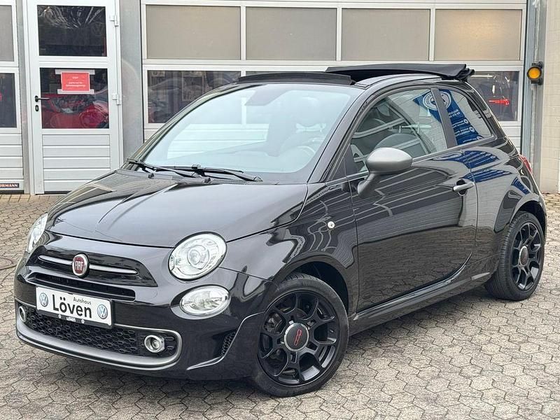 Schwarz Gebraucht 2018 Fiat 500C Sport Cabrio | 10.950 € (Fairer Preis) - Bild 1/4