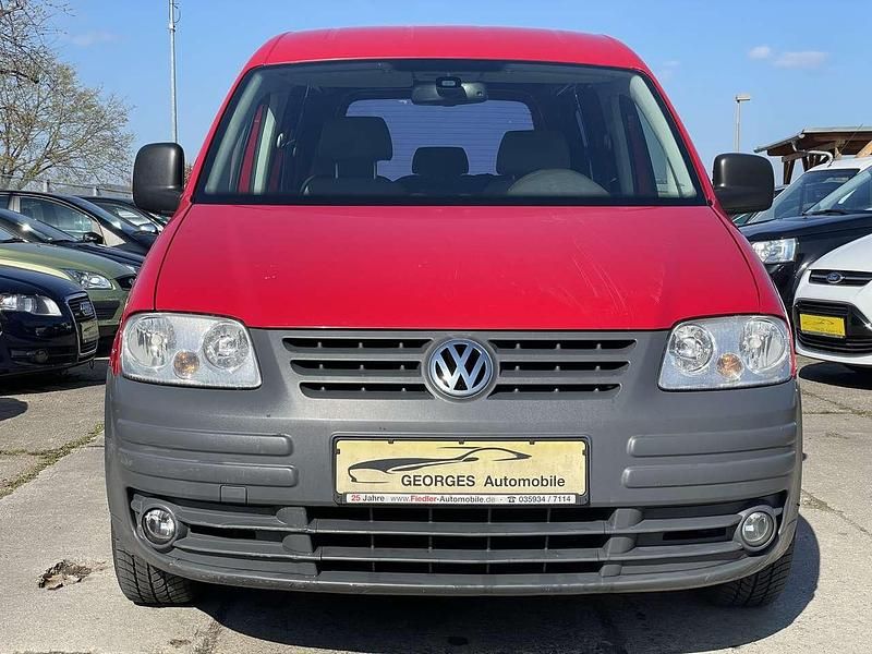 Gebraucht VW Caddy Life 80 PS (58 kW) 2010 Rot Van / Kleinbus