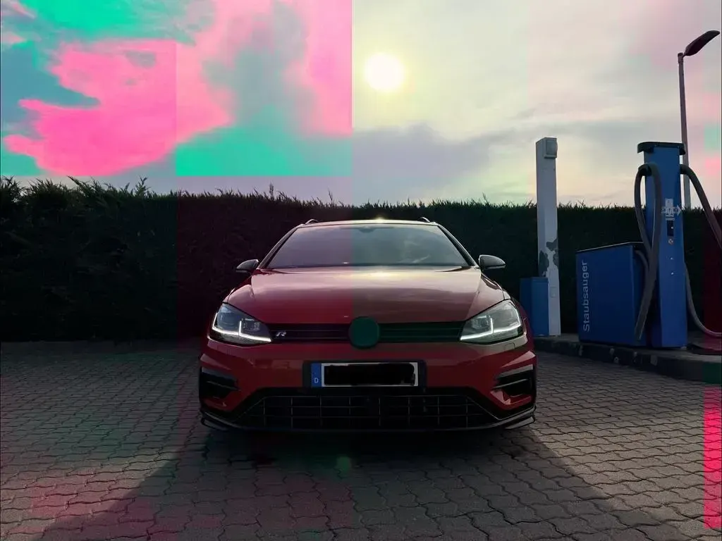 Gebraucht VW Golf VII R 310 PS (228 kW) 2017 Rot Kombi