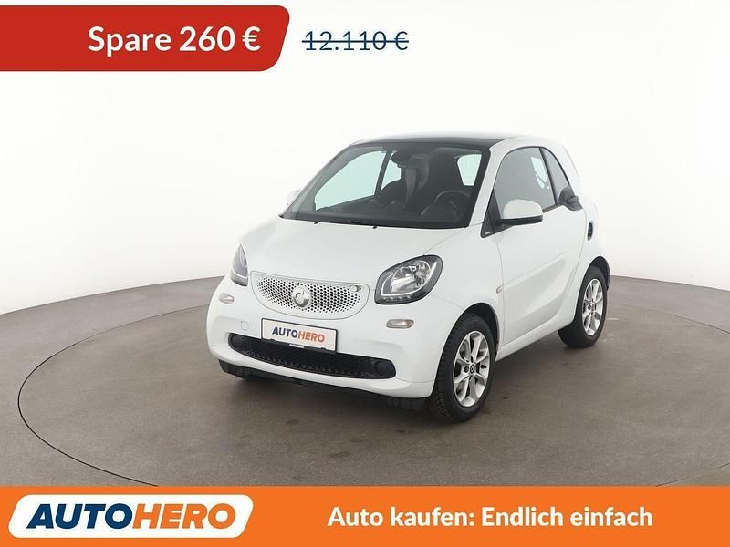 Weiß Gebraucht 2017 Smart ForTwo Coupé Passion Kleinwagen | 11.850 € (Fairer Preis) - Bild 1/3