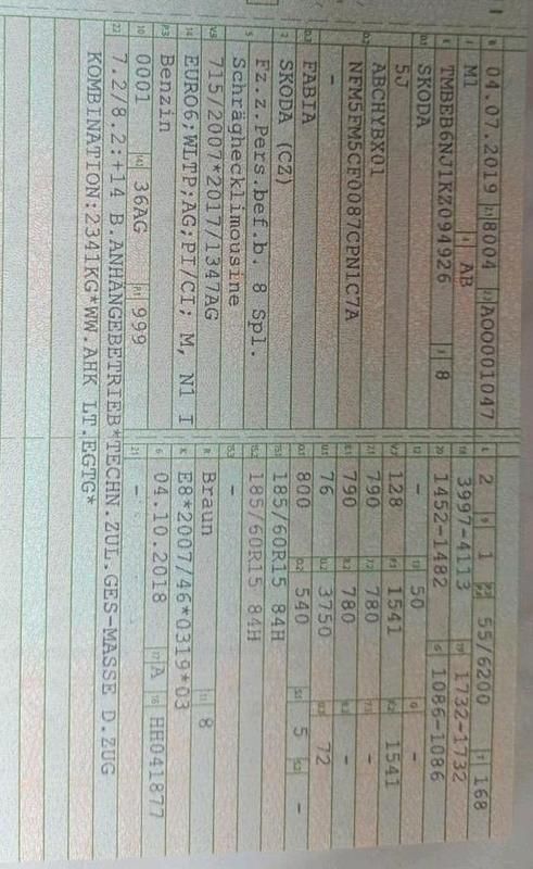 Gebraucht Skoda Fabia 2019 Braun Kleinwagen