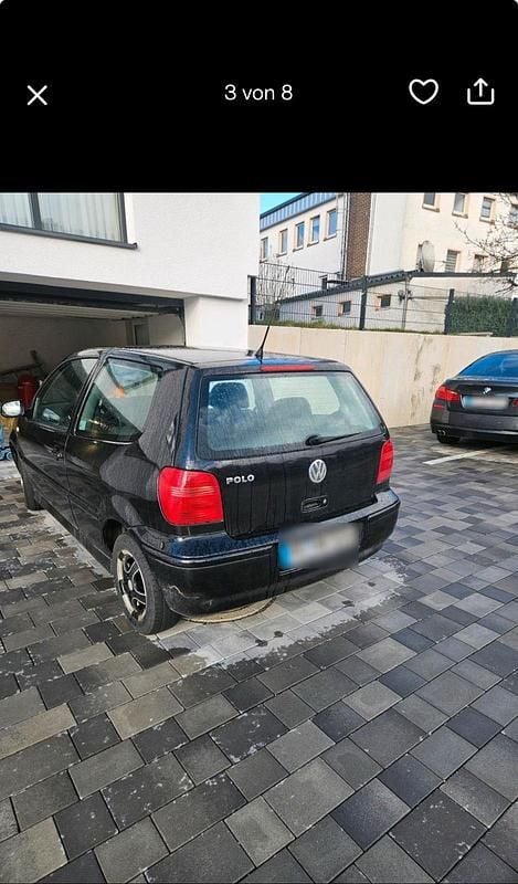 Gebraucht VW Polo 60 PS (44 kW) 2001 Schwarz Kleinwagen