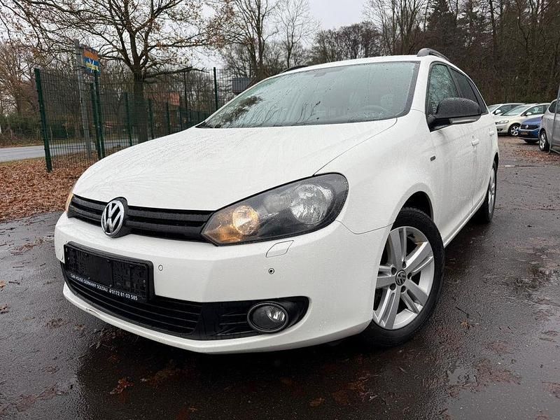 Gebraucht VW Golf VI Match 105 PS (77 kW) 2013 Weiß Kleinwagen