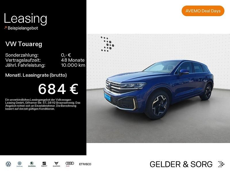 Blau Gebraucht 2024 VW Touareg R-line SUV | 61.480 € (Guter Preis) - Bild 1/3