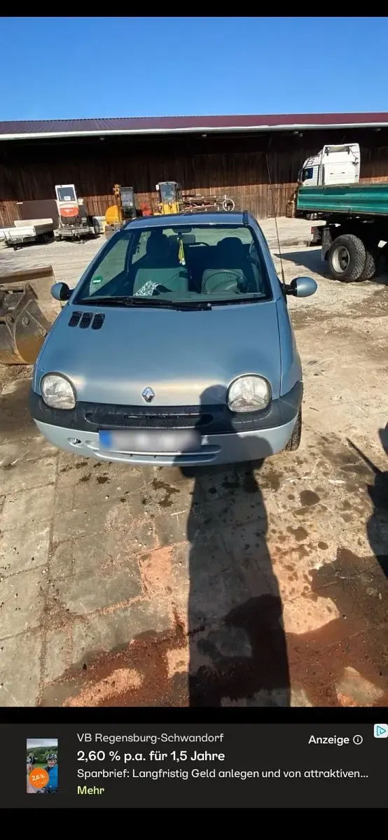 Gebraucht Renault Twingo 75 PS (55 kW) 2004 Grün Kleinwagen