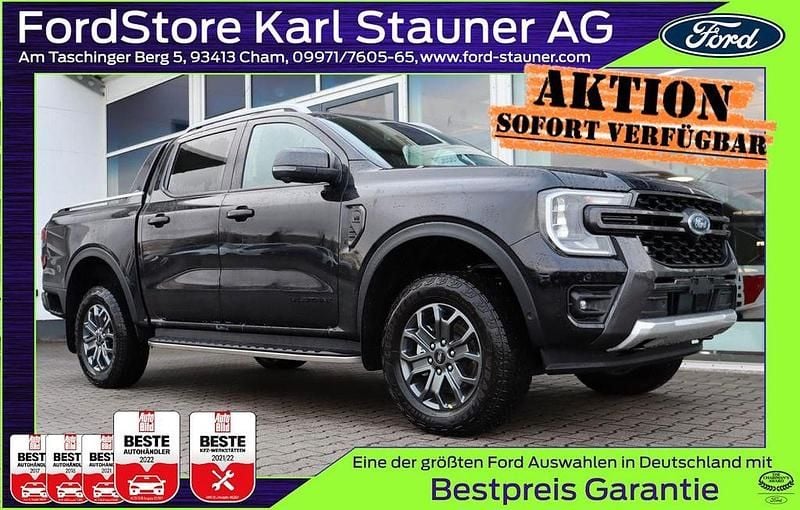 Agate black metallic Neu 2025 Ford Ranger Wildtrack Abholung | 55.311 € (Superpreis) - Bild 1/4