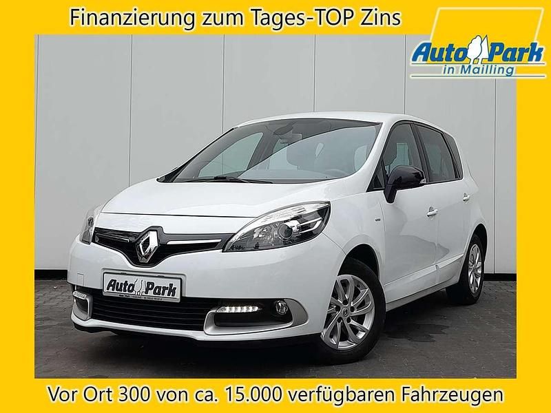 Weiß Gebraucht 2015 Renault Scénic III LIMITED Van / Kleinbus | 9.977 € (Teuer) - Bild 1/3