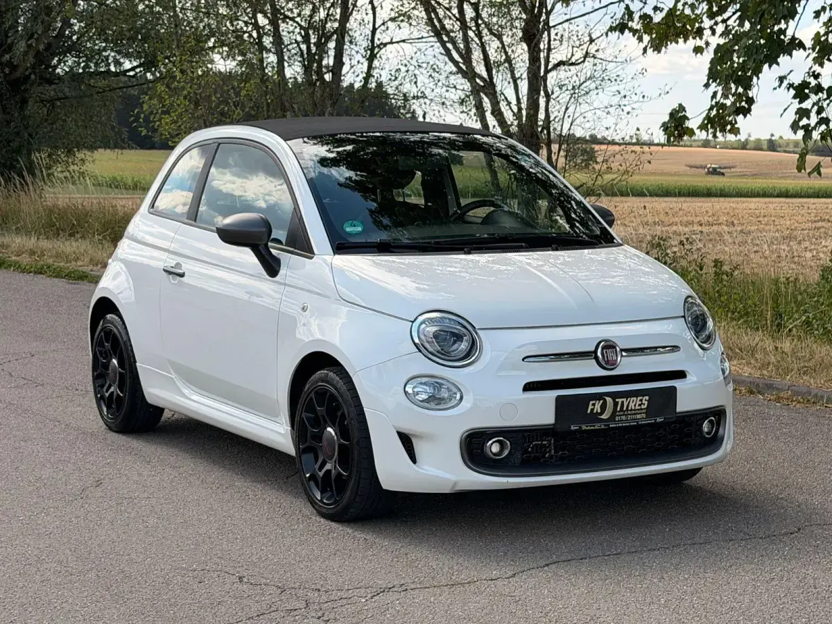 Gebraucht Fiat 500S S 105 PS (77 kW) 2017 Weiß Cabrio